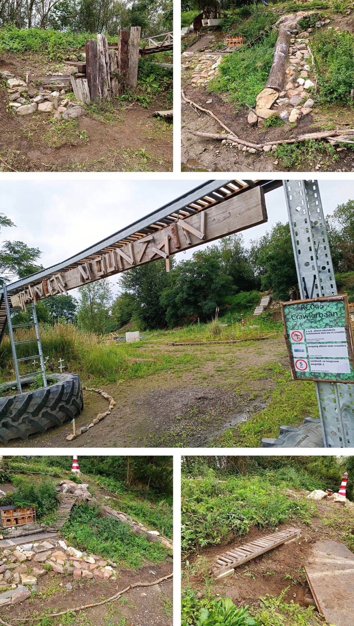 RC045 crawler collage