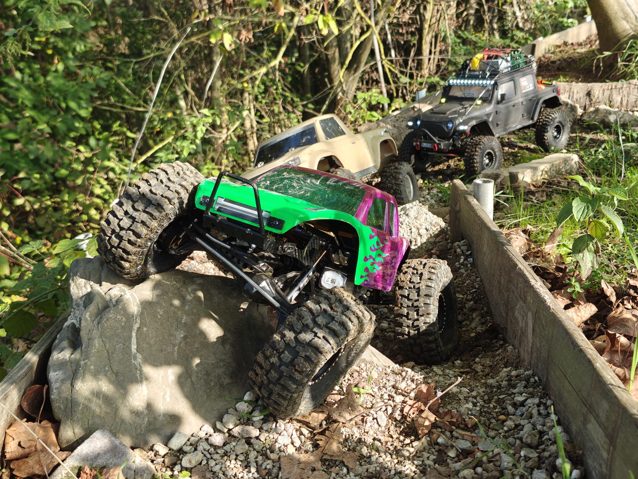 RC045 crawlers op een rij